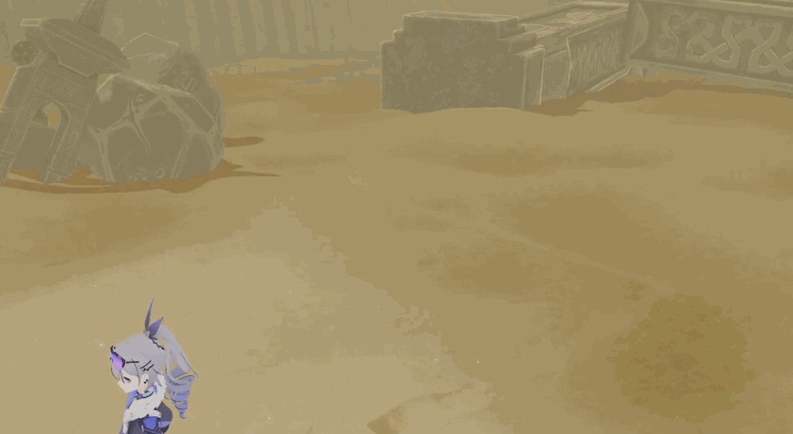 Interactive Sand – Stylized Desert Scene​